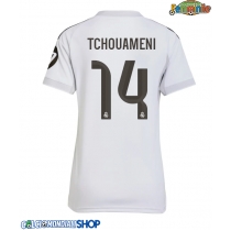 Maglie da calcio Real Madrid Aurelien Tchouameni #14 Prima Maglia Femminile 2025-26 Manica Corta